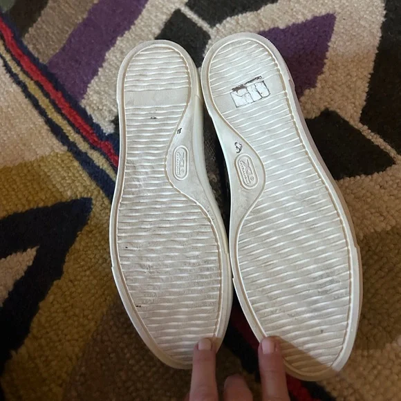 EUC AGL Attilio Giusti Leombruni Snakeskin Leather Sneakers 38.5 of Size 8.5 - Picture 7 of 10